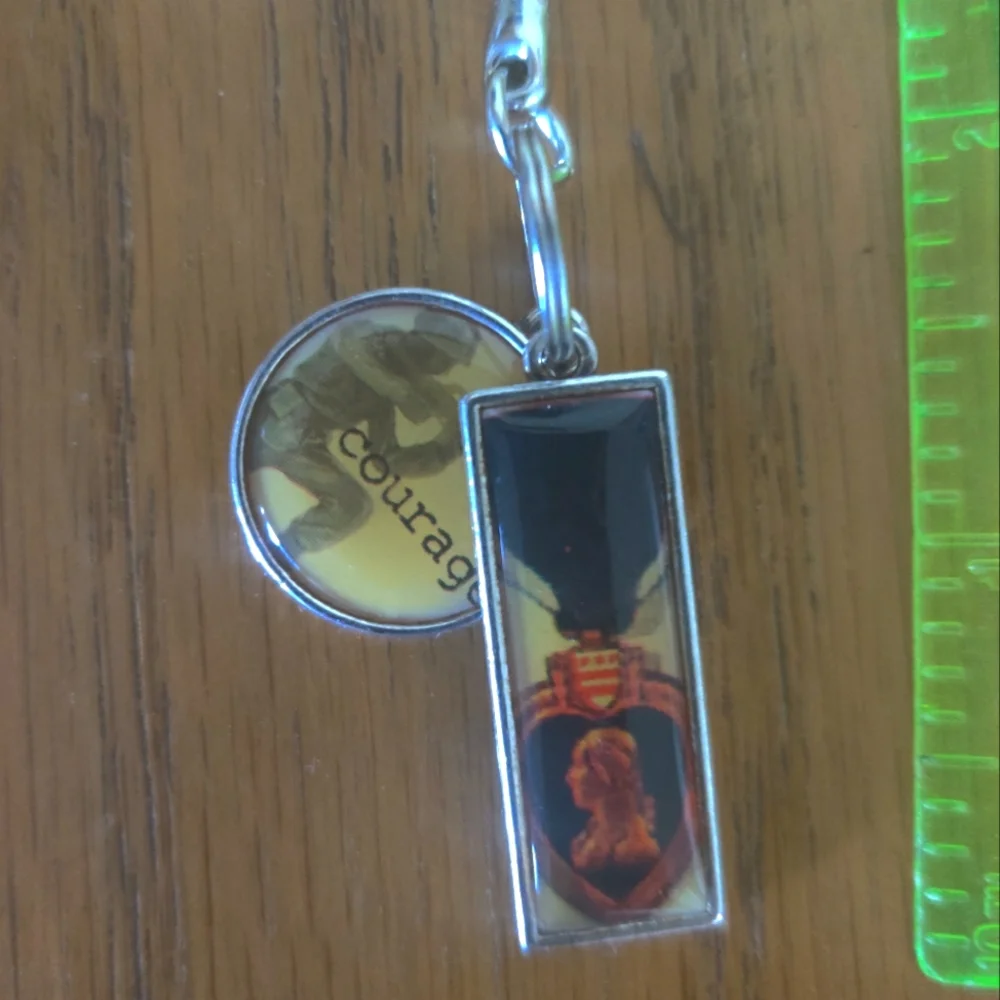 🆕 3 Handmade Military inspired keychains 🪖🇺🇸